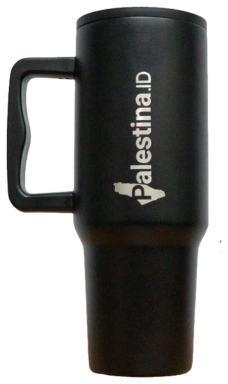 Tumbler 1200 ml Signature in black, isolated